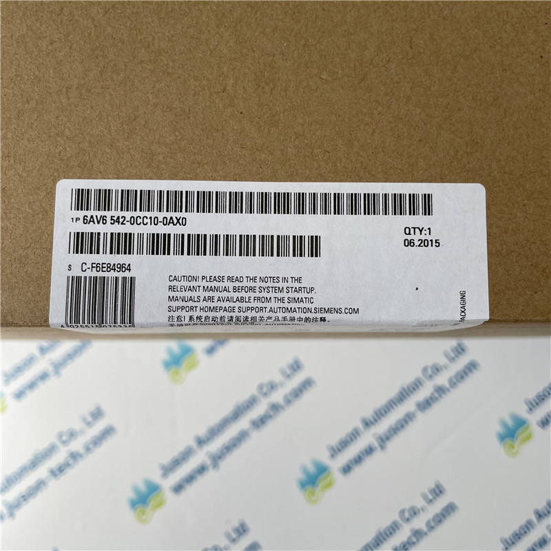 SIEMENS touch control board 6AV6542-0CC10-0AX0 SIMATIC OP 270 10" Operator panel 10.4" STN color display 2 MB configuration memory