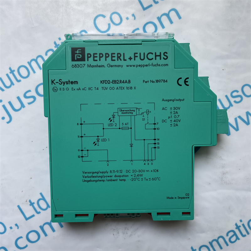 PEPPERL+FUCHS power module KFD2-EB2.R4A.B 