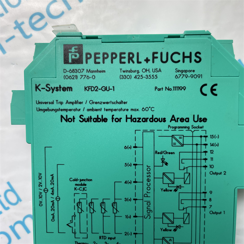 PEPPERL+FUCHS proximity switch KFD2-GU-1