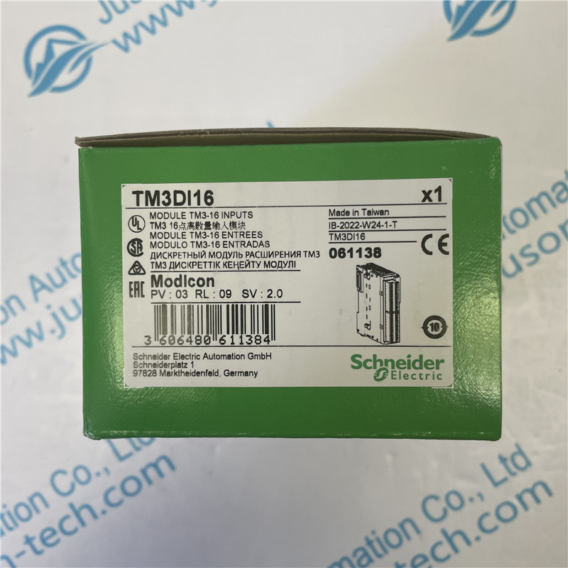 Schneider input module TM3DI16