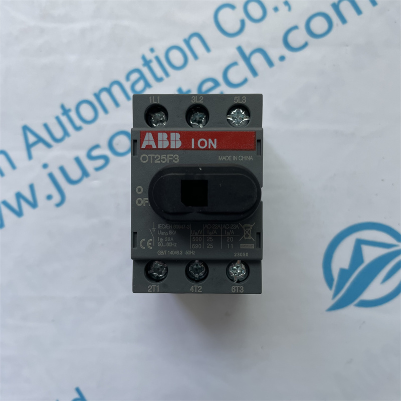 ABB Switch-Disconnector OT25FT3 – Industrial Grade, New