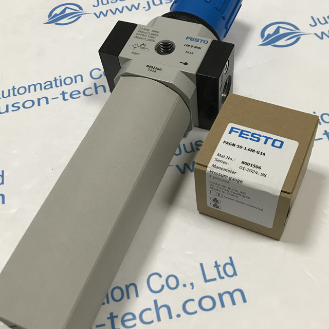 FESTO pressure reducing valve LFR-1 2-D-MIDI-MPA 