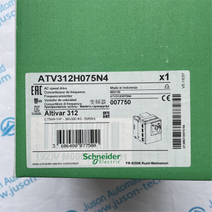 Schneider variable speed drive ATV312H075N4 ATV312 - 0.75kW - 2.4kVA - 41W - 380..500 V- 3-phase supply
