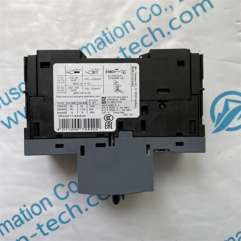 SIEMENS motor protection circuit breaker 3RV2011-4AA20