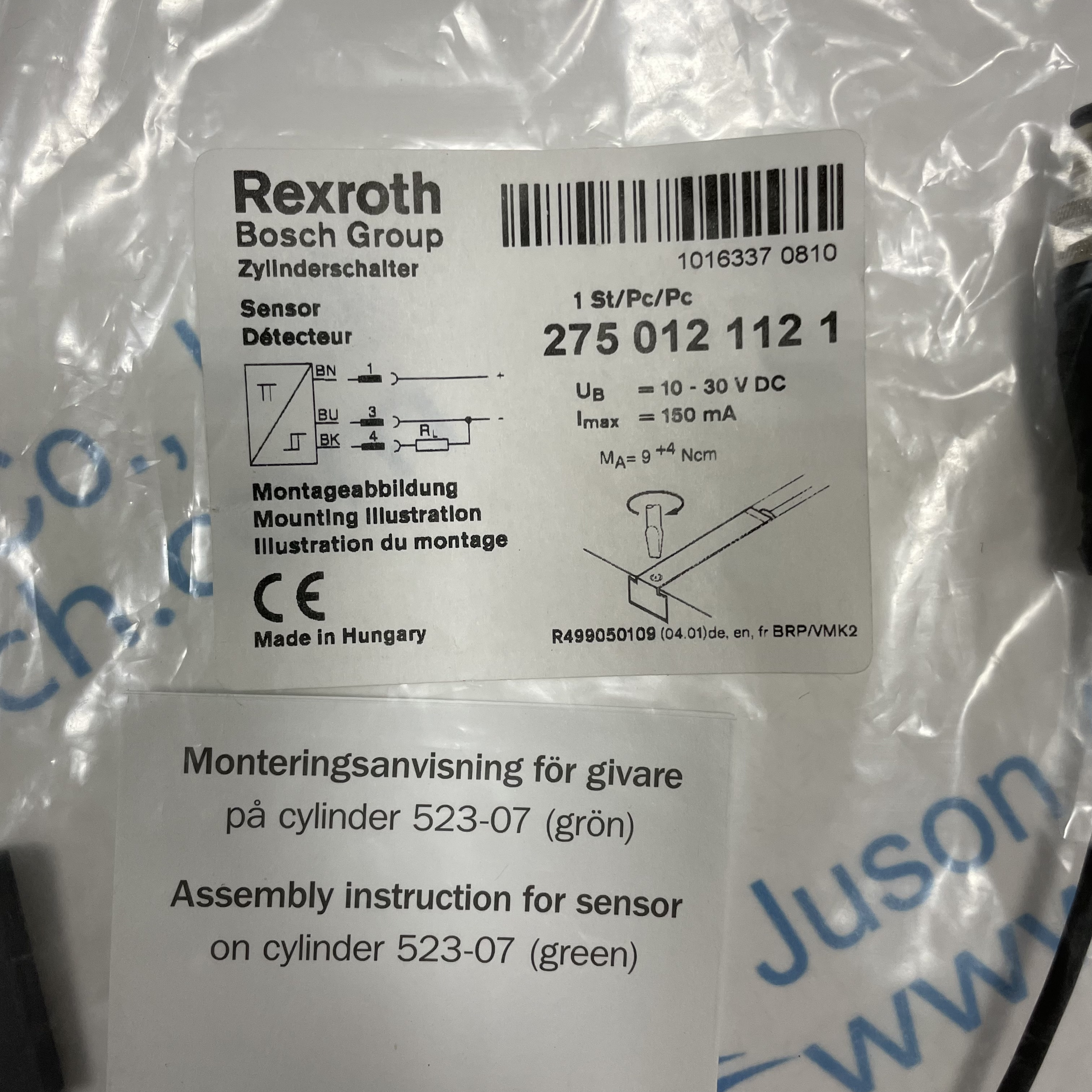 Rerxroth encoder 2750121121