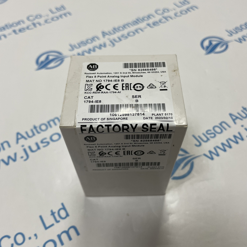 Allen Bradley PLC analog input module 1794-IE8 
