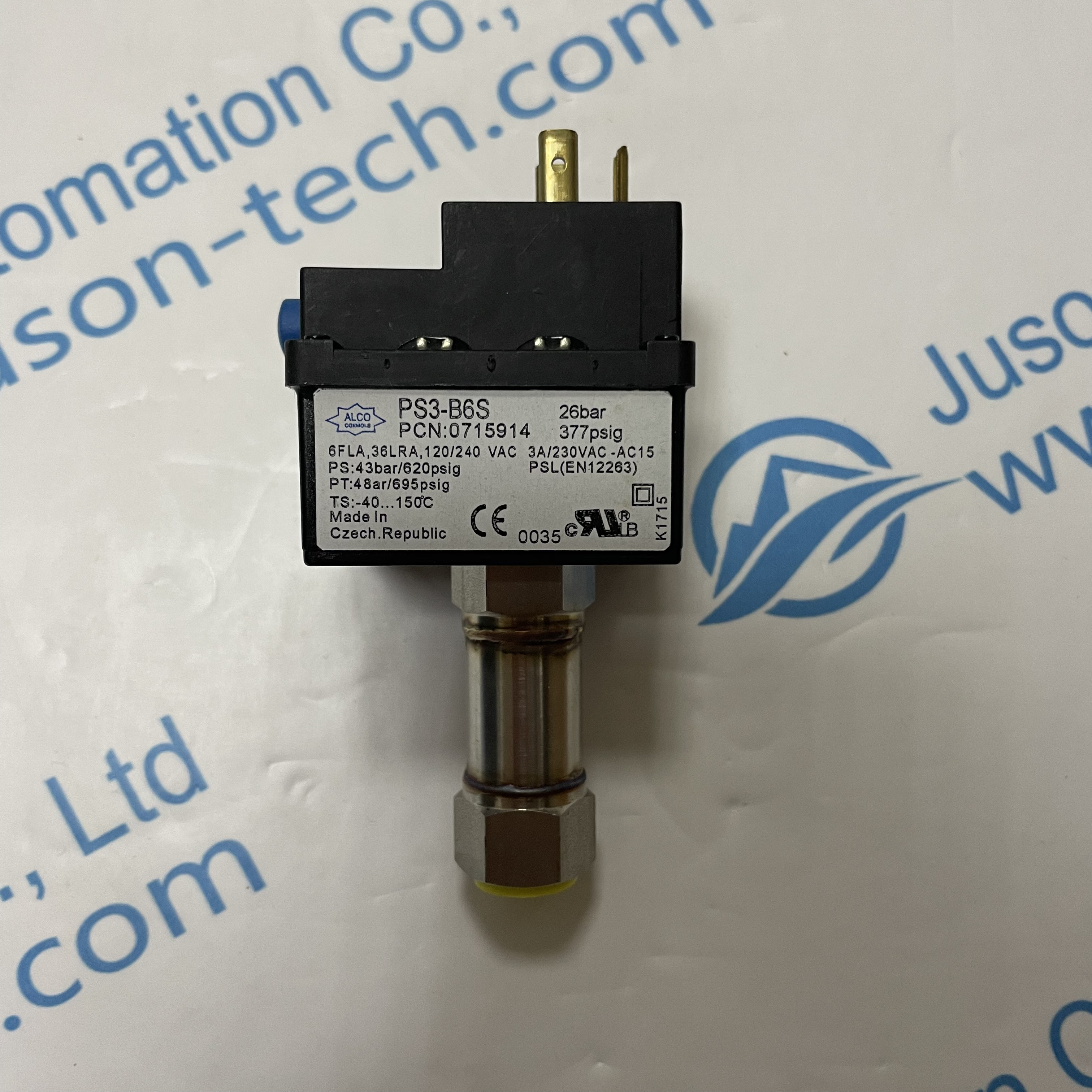 EMERSON ALCO Pressure Switch PS3-B6S 