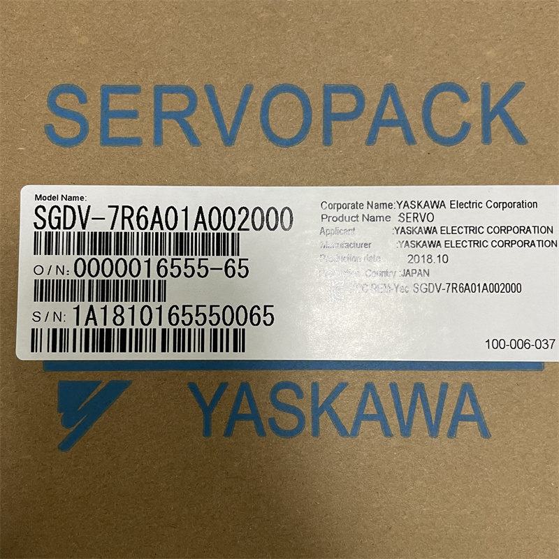 Yaskawa Servo Driver SGDV-7R6A01A002000