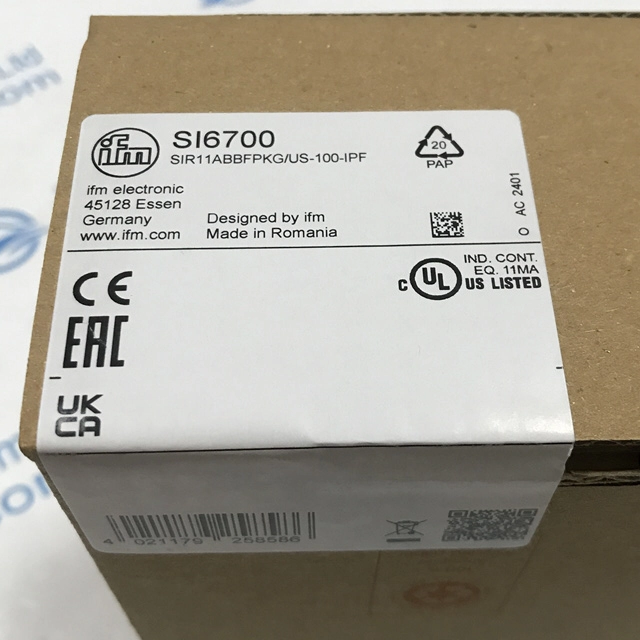 IFM flow sensor SI6700