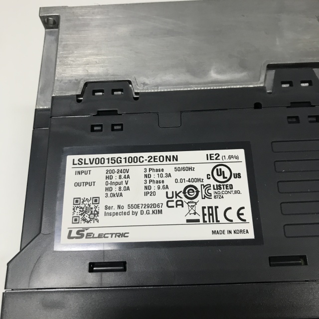 LS frequency converter LSLV0015G100C-2EONN