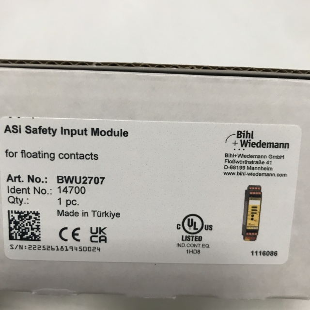 Bihl+Wiedemann digital module BWU2707