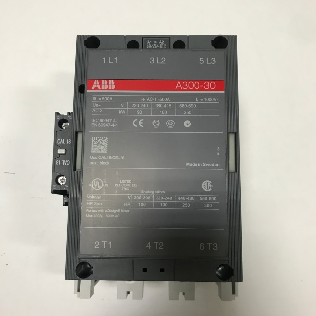 ABB AC contactor A300-30-11