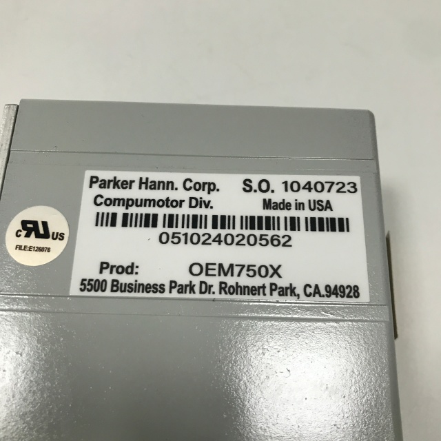 Parker servo controller OEM750X