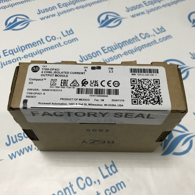 Allen Bradley Input/output module 1769-OF4CI