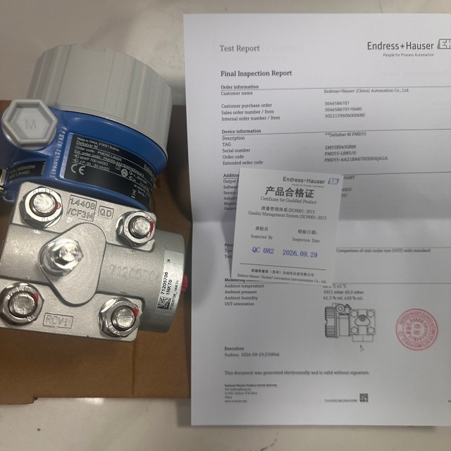 Endress + Hauser Differential pressure transmitter PMD55-AA21BA67HGDHAJA1A