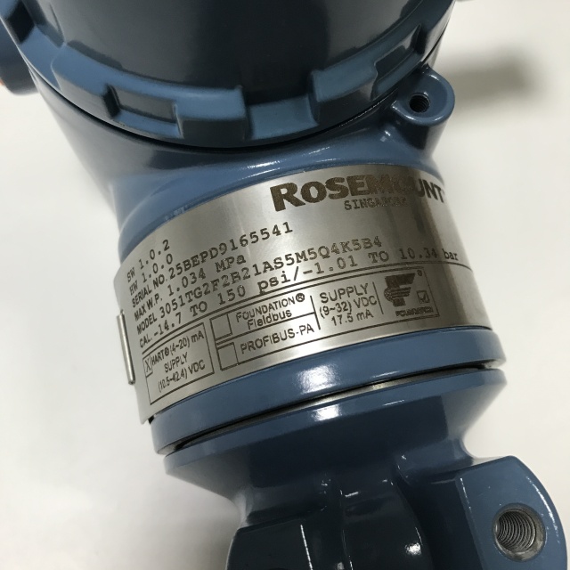 Rosemount Pressure transmitter 3051TG2F2B21AS5M5Q4K5B4