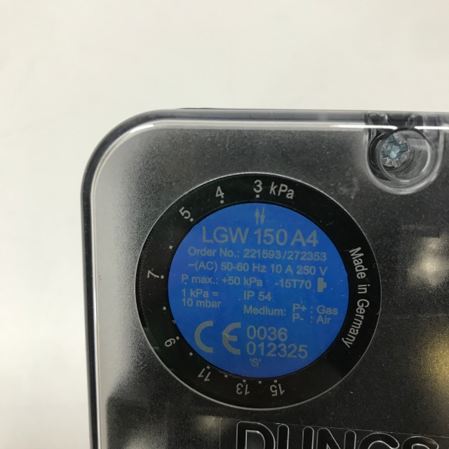 Dungs Gas pressure switch LGW 150 A4