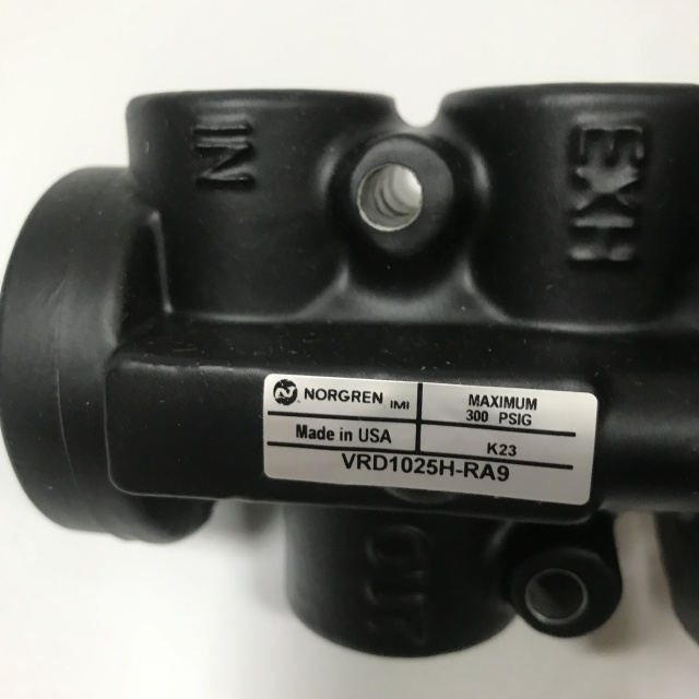 NORGREN solenoid valve VRD1025H-RA9