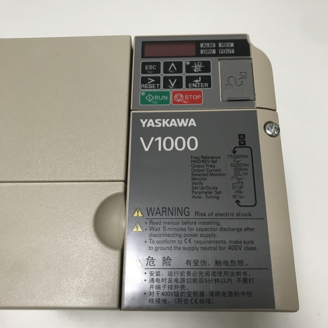 Yaskawa frequency converter CIMR-VBBA0018BBA 