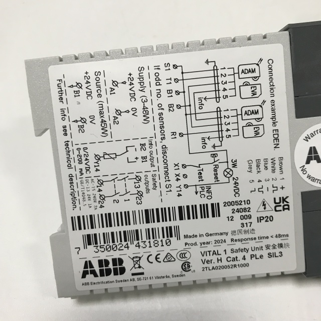 ABB safety relay 2TLA020052R1000