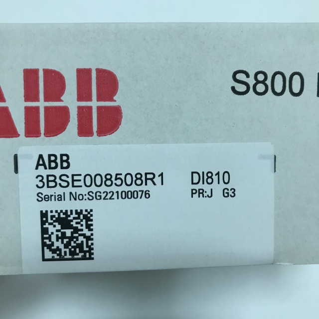 ABB PLC digital input and output module 3BSE008508R1 DI810