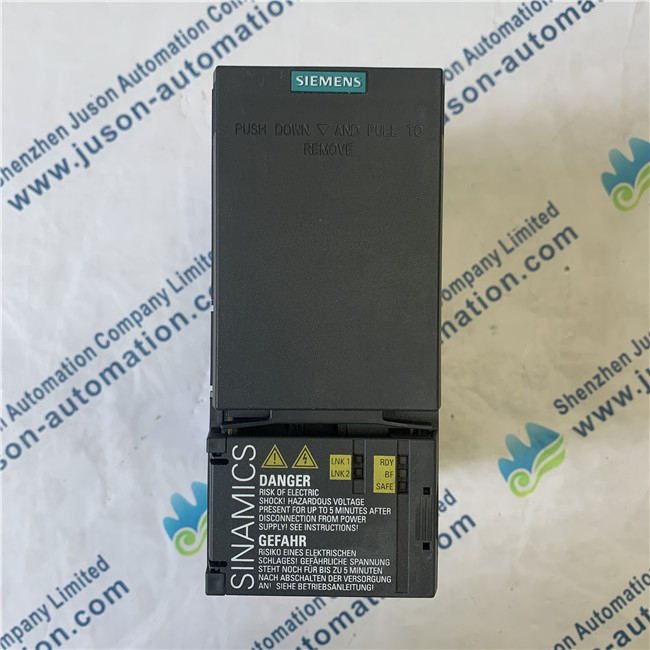 SIEMENS 6SL3210-1KE13-2UF2 SINAMICS G120C RATED POWER 1,1KW WITH 150% OVERLOAD FOR 3 SEC 3AC380-480V +10/-20% 47-63HZ UNFILTERED I/O-INTERFACE: 6DI, 2DO,1AI,