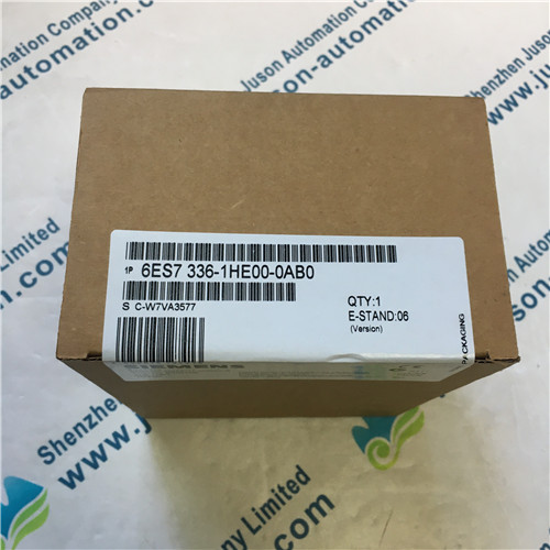 Siemens 6ES7336-1HE00-0AB0 SIMATIC S7, Analog input SM 336, 6 AI; 14 bit; 40-pole, fail-safe analog inputs for SIMATIC S7F systems with diagnostic alarm