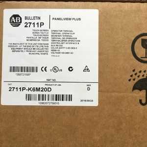 Allen Bradley 2711P-K6M20D display