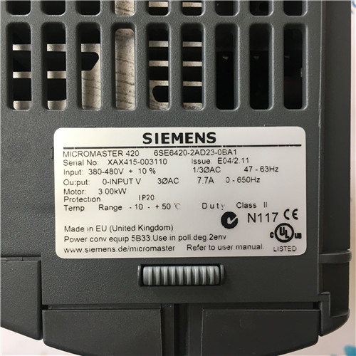 Siemens 6ES6420-2AD23-0BA1 Invertor
