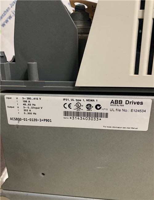 ABB ACS800-01-0120-3+P901 Frequency converter