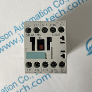 SIEMENS DC contactor 3RT1016-1BB42 Power contactor, AC-3 9 A, 4 kW / 400 V 1 NC, 24 V DC 3-pole, Size S00 Screw terminal 
