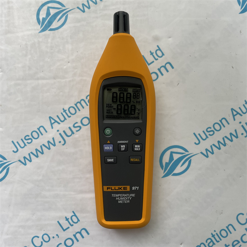 Fluke temperature and humidity measuring instrument 971