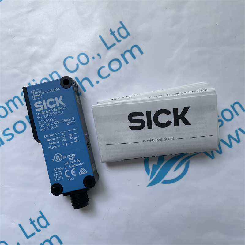 SICK remote distance sensor WL18-3P430 