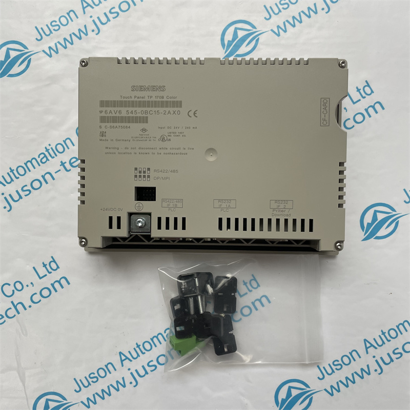 SIEMENS touch panel 6AV6545-0BC15-2AX0