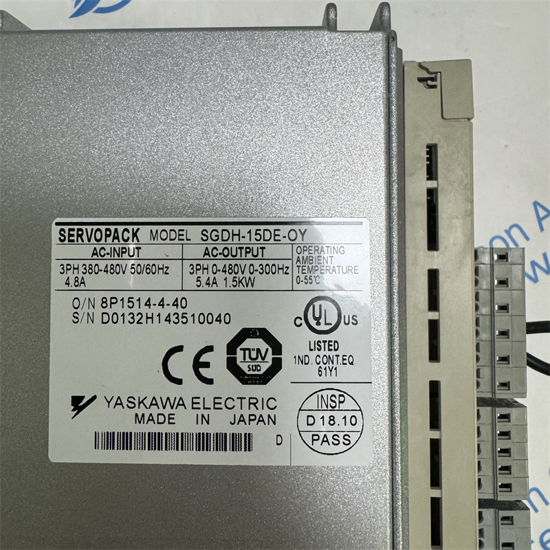 YASKAWA Servo Driver SGDH-15DE-OY