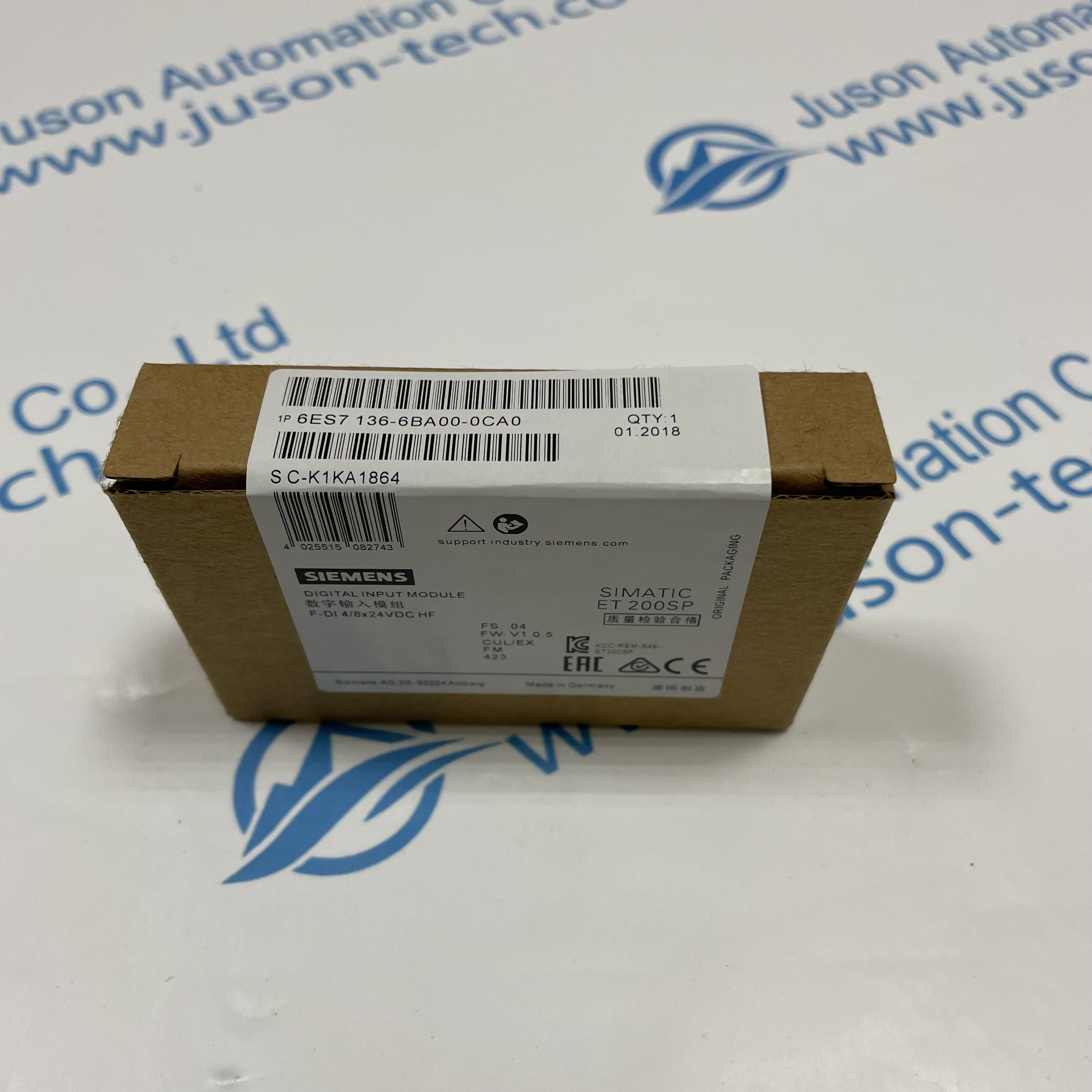 SIEMENS analog input module 6ES7136-6BA00-0CA0
