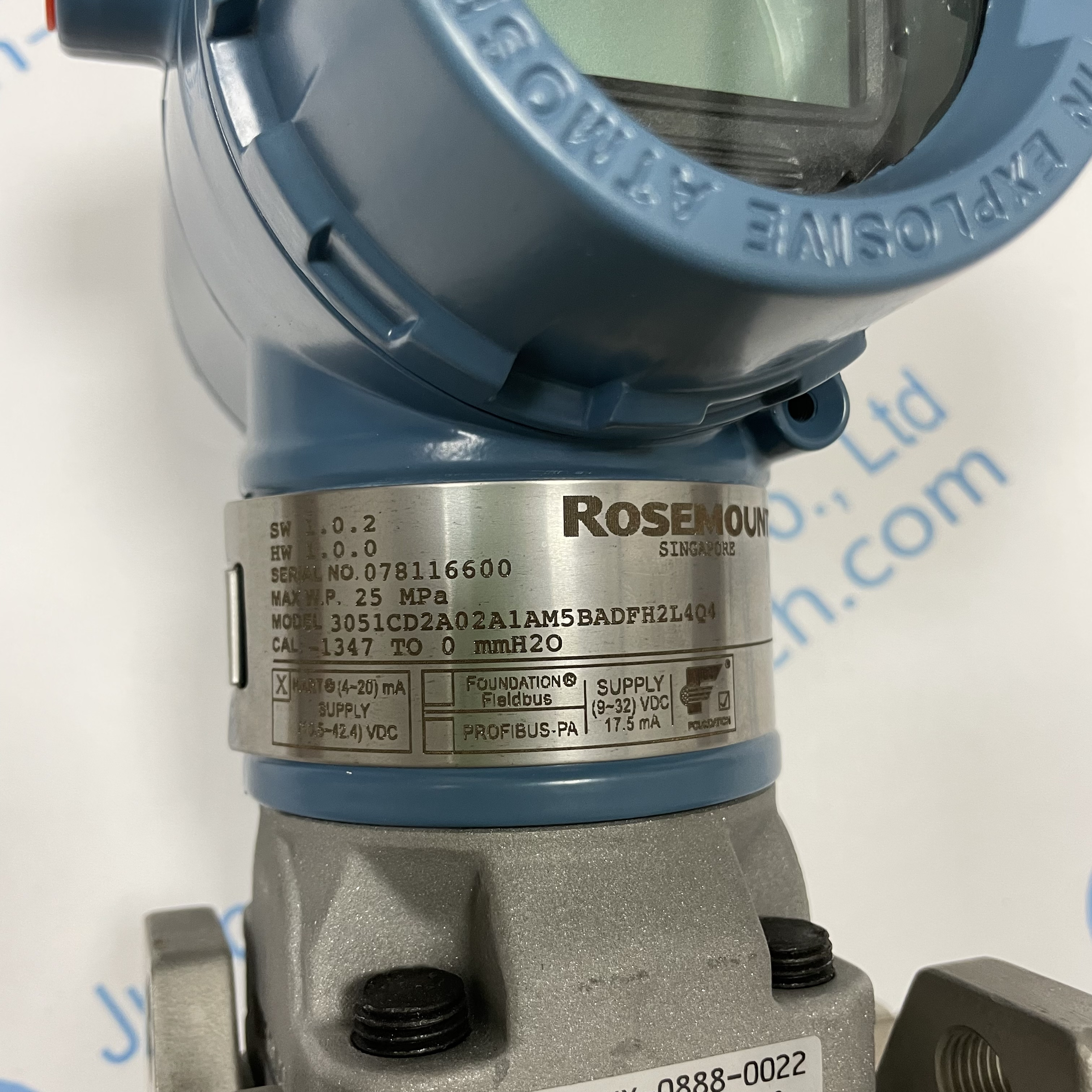 Rosemount pressure transmitter 3051CD2A02A1AM5BADFH2L4Q4
