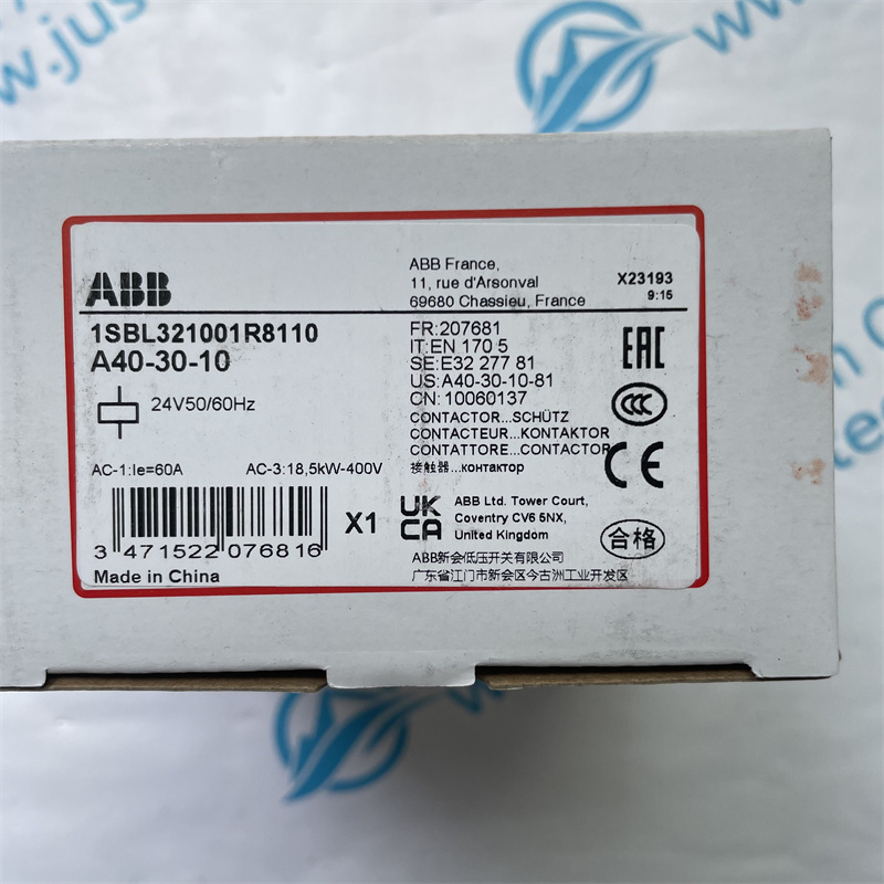 ABB AC contactor A40-30-10