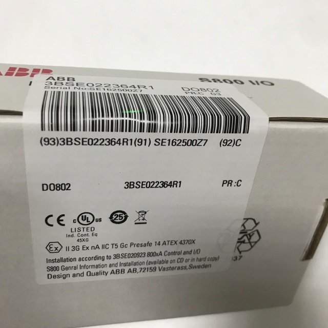 ABB Programmable controller 3BSE022364R1 DO802