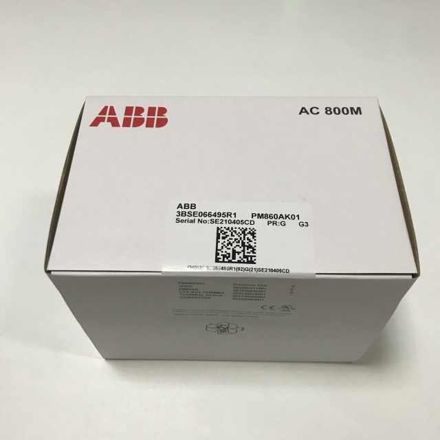 ABB Programmable Automation Controller PM860AK01 3BSE066495R1