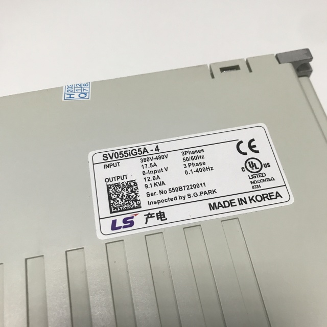 LG frequency converter SV055IG5A-4
