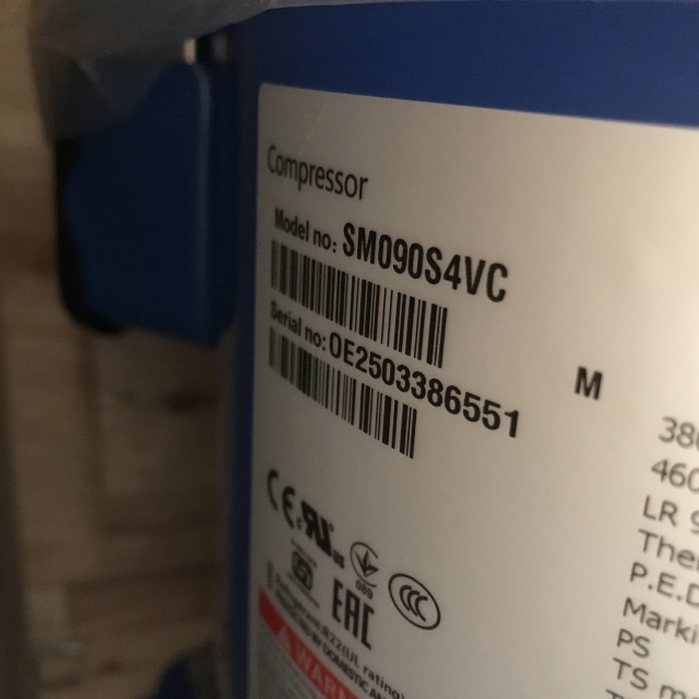 Danfoss compressor SM090S4VC