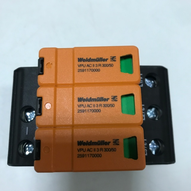 WEIDMULLER surge protector VPU ACII 3 R 300 50 2591170000