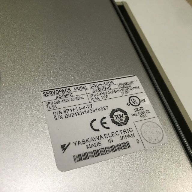 YASKAWA servo drive SGDH-50DE