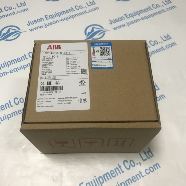 ABB AC contactor A110-30-11 1SFL451001R8411