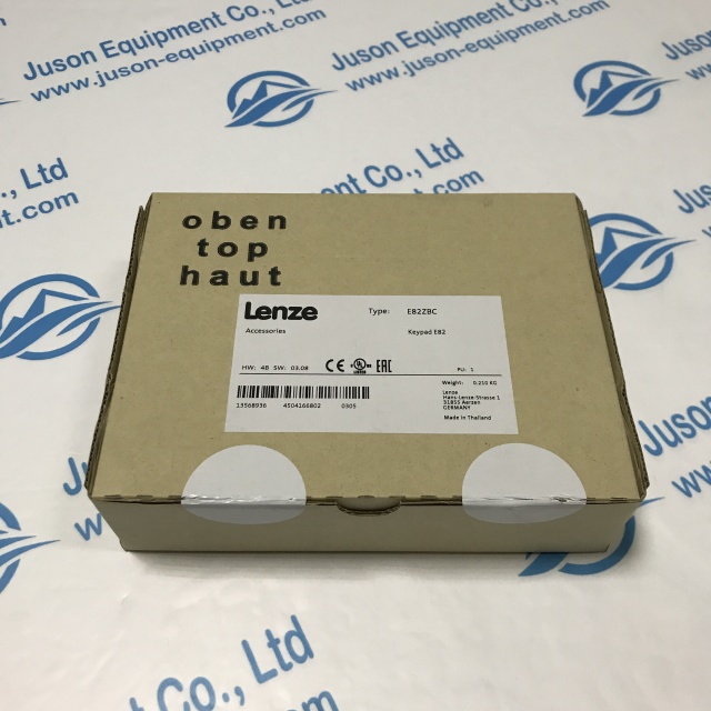 Lenze Inverter panel E82ZBC