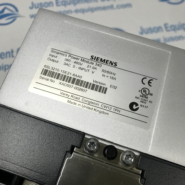 SIEMENS Inverter power module 6SL3210-1SE21-8AA0