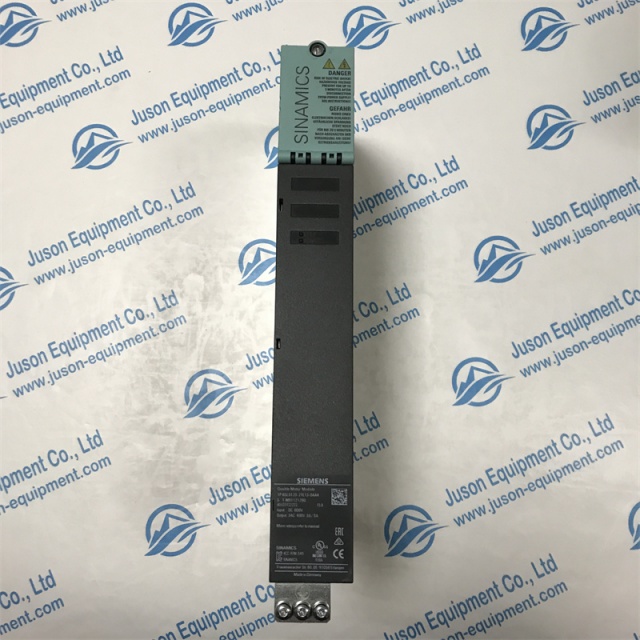 SIEMENS inverter 6SL3120-2TE13-0AA4 SINAMICS S120 Double Motor Module input: 600 V DC output: 400 V 3 AC, 3 A/3 A type of construction