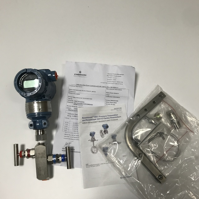ROSEMOUNT Pressure transmitter 3051TG3A2B31AS5KDM5B4Q4