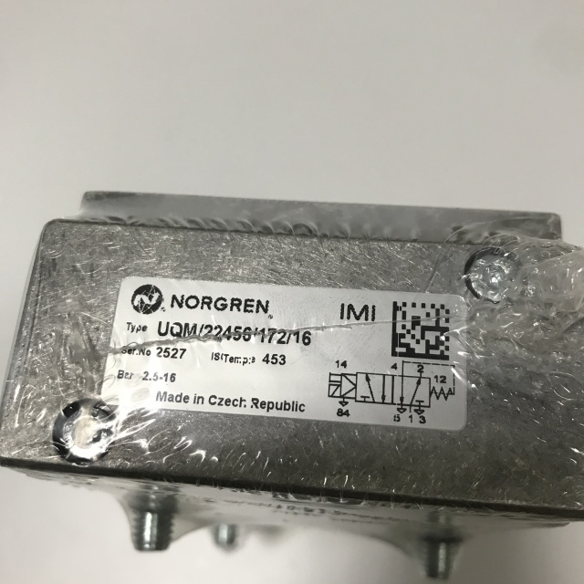NORGREN solenoid valve UQM 22456 172 16 